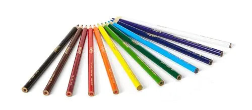Crayola Colored Pencil Set Assorted Colors 12 Count